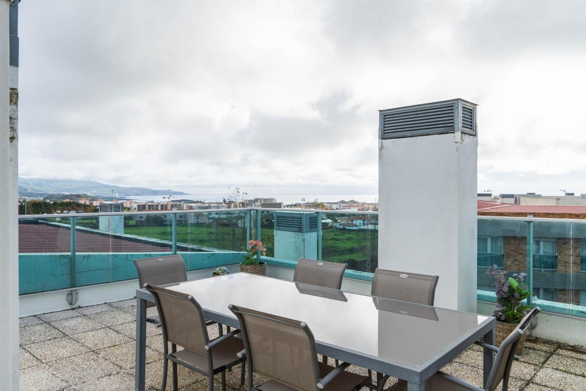 Rooftop Terrace Apartment Pdl Понта Делгада Екстериор снимка
